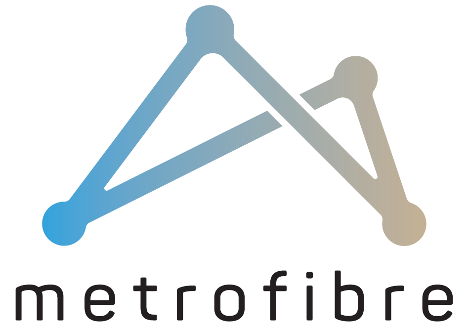 Logo metrofibre GmbH